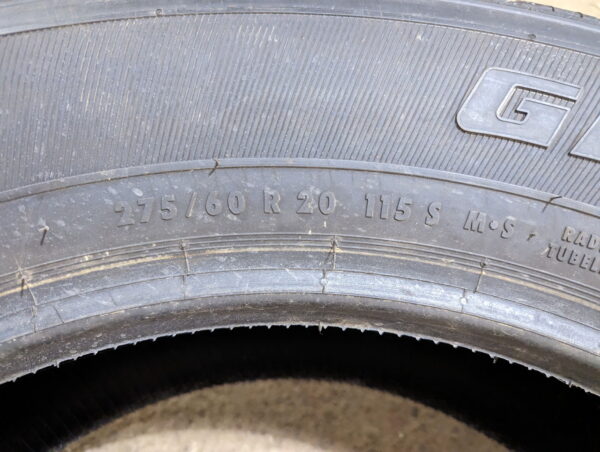 Ensemble de 4 pneus General Grabber HTS 60 275/60R20 - Image 9