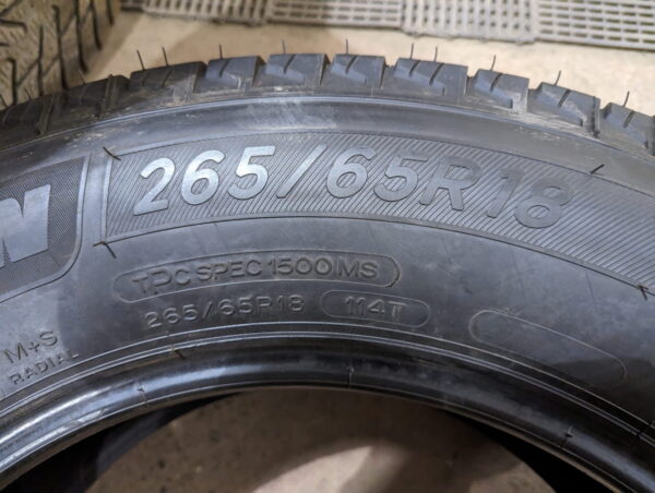 Ensemble de 4 pneus d'été NEUFS Michelin Primacy LTX 265/65R18 - Image 5